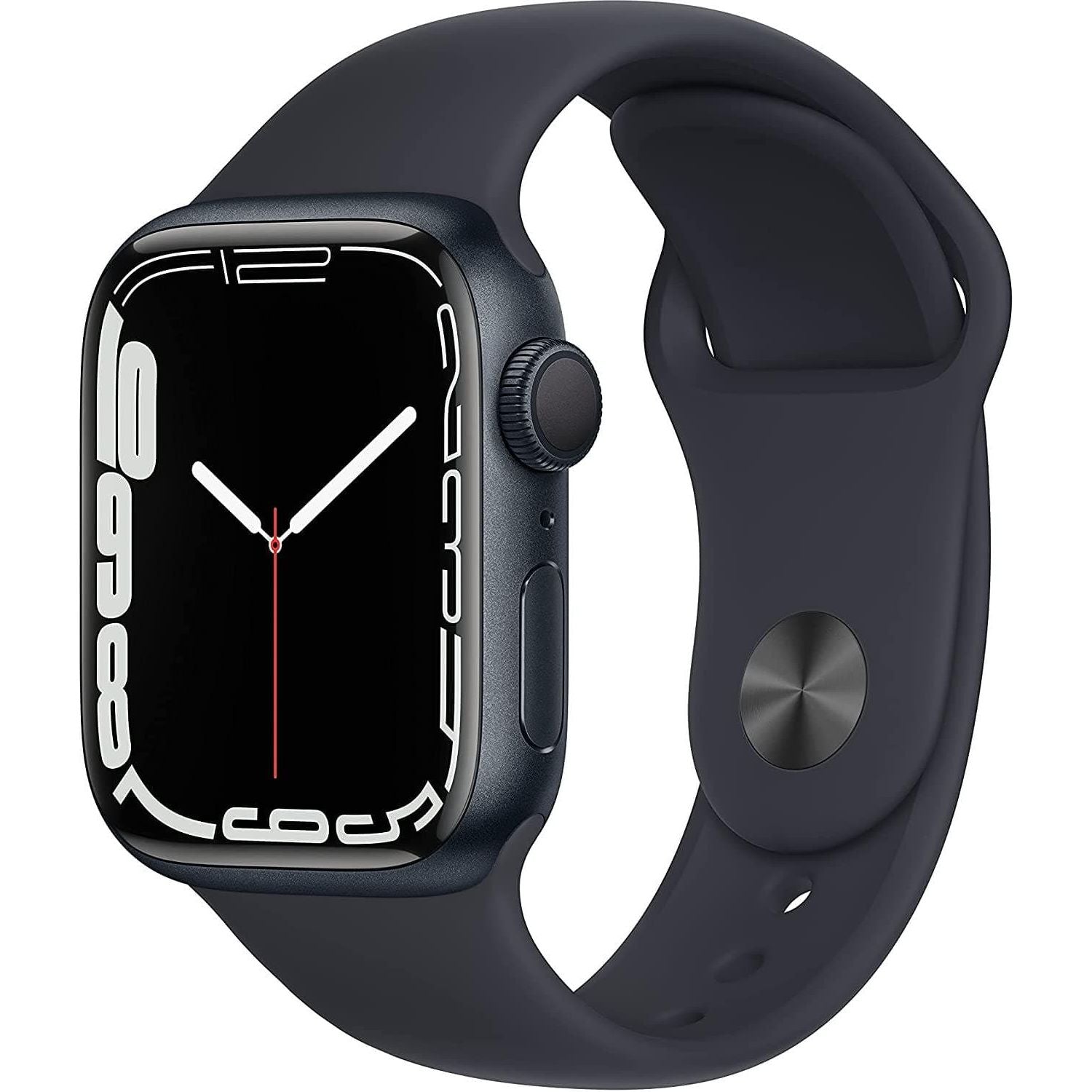 Buy Apple,Apple Watch Series 7 GPS 41mm Midnight Alu Case/Sport Band - Gadcet.com | UK | London | Scotland | Wales| Ireland | Near Me | Cheap | Pay In 3 | Watches