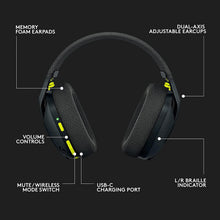 Buy Logitech,Logitech G435 LIGHTSPEED Wireless Gaming Headset - Black - Gadcet.com | UK | London | Scotland | Wales| Ireland | Near Me | Cheap | Pay In 3 | Headphones