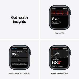 Buy Apple,Apple Watch Series 7 Cellular 41mm - Midnight/Sport Band - Gadcet.com | UK | London | Scotland | Wales| Ireland | Near Me | Cheap | Pay In 3 | Watches