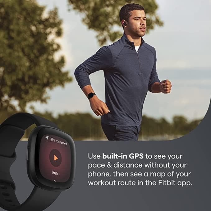 Buy Fitbit,Fitbit Versa 3 Smart Watch - Black - Gadcet.com | UK | London | Scotland | Wales| Ireland | Near Me | Cheap | Pay In 3 | smart watch
