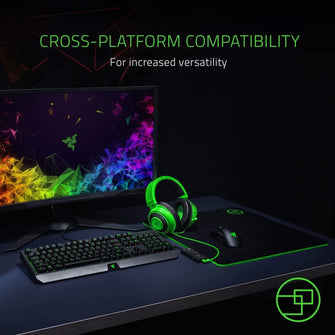 Buy Razer,Razer Kraken Tournament Edition -Wired Gaming Headset with USB Audio Controller - Green - Gadcet.com | UK | London | Scotland | Wales| Ireland | Near Me | Cheap | Pay In 3 | Headphones