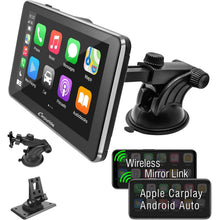 Carpuride 7 Inch Full HD Touch Screen Portable for Car