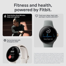 Google Pixel Watch – Android smartwatch with activity tracking – Heart rate tracking watch – Champagne Gold Stainless Steel case with Hazel Active band, LTE - Gadcet.com