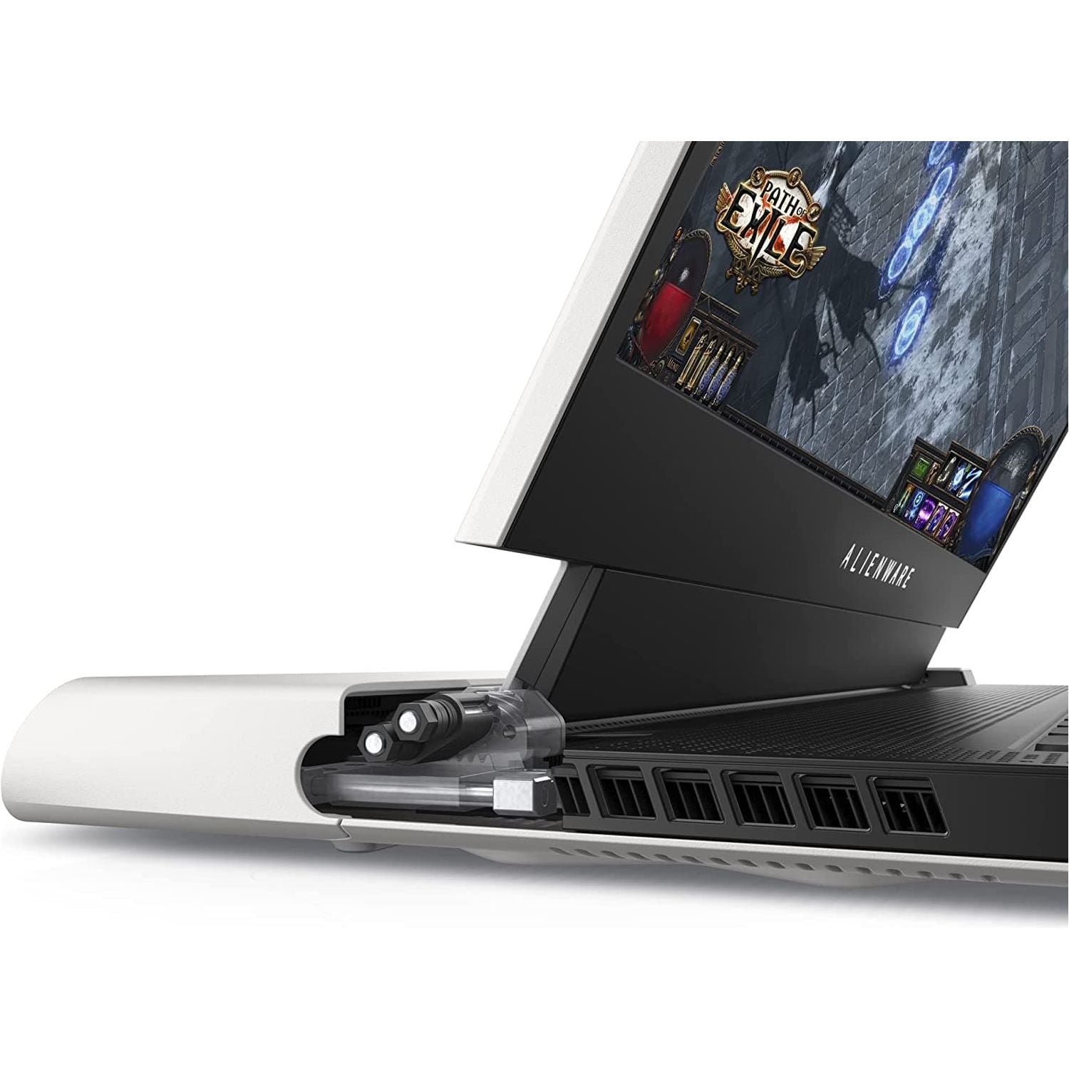 Alienware x14 14.0" FHD Gaming Laptop, Intel Core i7-12700H, NVIDIA GeForce RTX 3060 6GB, 16GB RAM, 512GB SSD, Windows 11 Home (Lunar Light), White