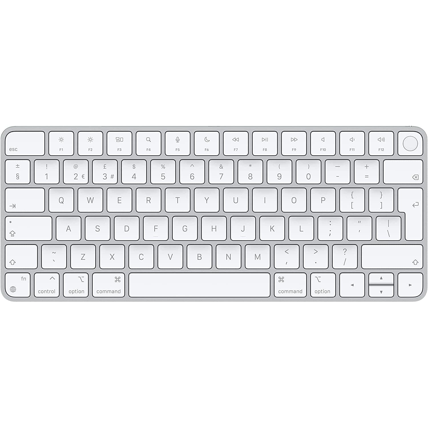 Buy Apple,Apple Magic Keyboard with Touch ID (for Mac computers with Apple silicon) - British English - Silver - Gadcet.com | UK | London | Scotland | Wales| Ireland | Near Me | Cheap | Pay In 3 | Keyboards