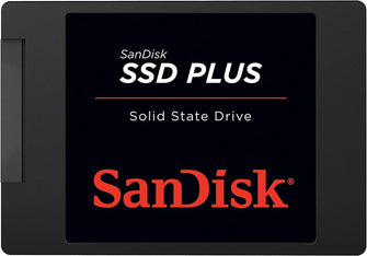 Buy Sandisk,SanDisk SSD PLUS 1 TB Sata III 2.5 Inch Internal SSD, Up to 535 MB/s, Black - Gadcet.com | UK | London | Scotland | Wales| Ireland | Near Me | Cheap | Pay In 3 | Hard Drives
