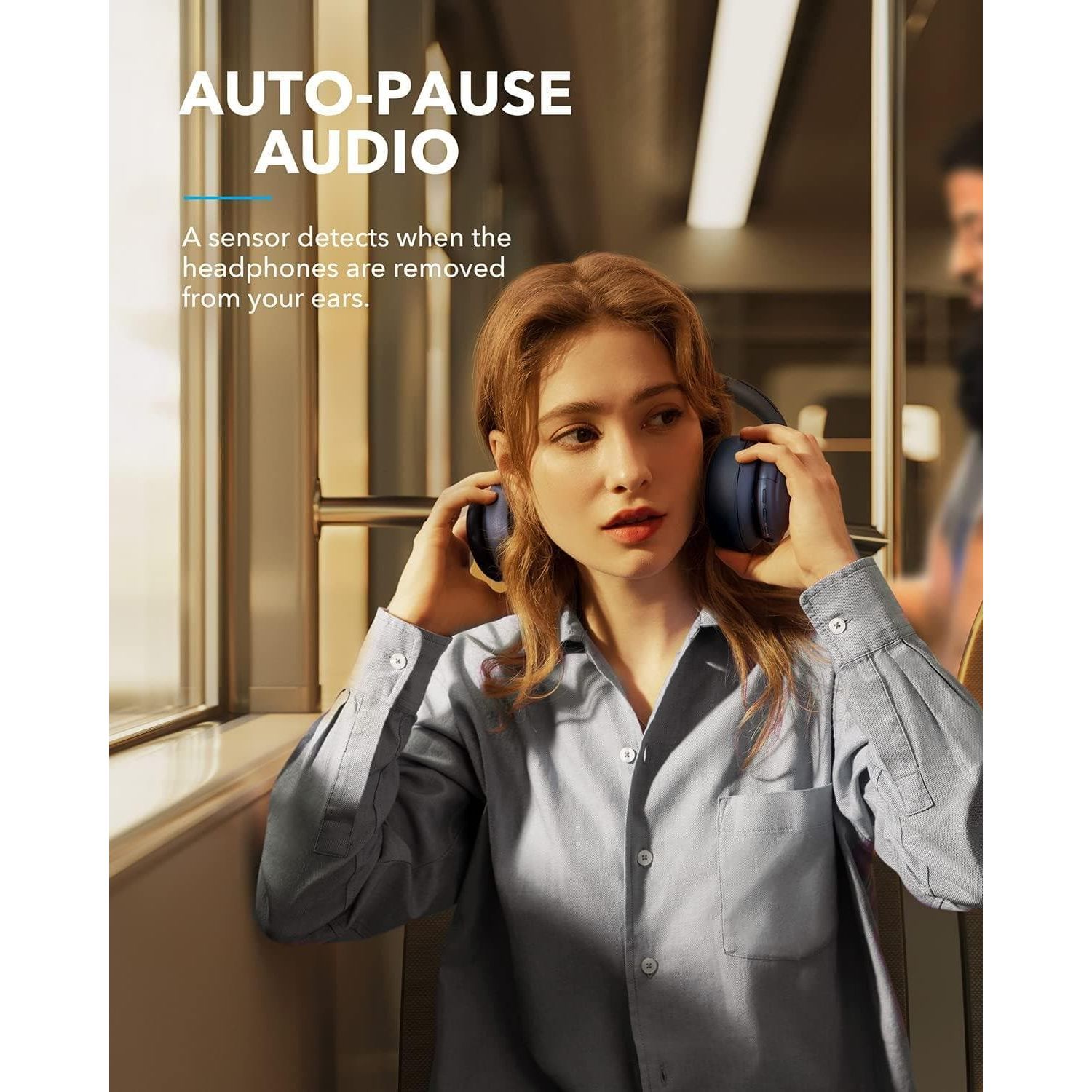 Buy Soundcore,Soundcore by Anker Life Q35 Multi Mode Active Noise Cancelling Headphones - Gadcet.com | UK | London | Scotland | Wales| Ireland | Near Me | Cheap | Pay In 3 | Headphones