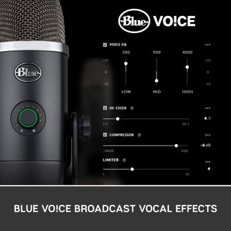 Logitech,Logitech for Creators Blue Microphones Yeti x Professional USB Microphone - Black - Gadcet.com