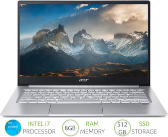 Buy Test,Acer Swift 3 - 14" Laptop - Intel Core i7-1165G7, 8GB RAM, 512GB SSD, Full HD Display, Windows 10, Silver - Gadcet.com | UK | London | Scotland | Wales| Ireland | Near Me | Cheap | Pay In 3 | Laptops