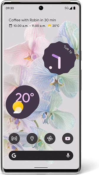 Buy Google,Google Pixel 6 Pro 5G 128GB, Cloudy White, Unlocked - Gadcet.com | UK | London | Scotland | Wales| Ireland | Near Me | Cheap | Pay In 3 | Mobile Phones