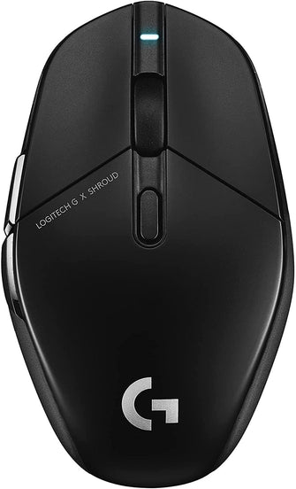 Buy Logitech,Logitech G303 Shroud Edition Wireless Gaming Mouse - LIGHTSPEED Wireless Technology - HERO 25K Sensor - 25600 DPI - 75 Grams - 5 Buttons - PC - Black - Gadcet.com | UK | London | Scotland | Wales| Ireland | Near Me | Cheap | Pay In 3 | Hardware