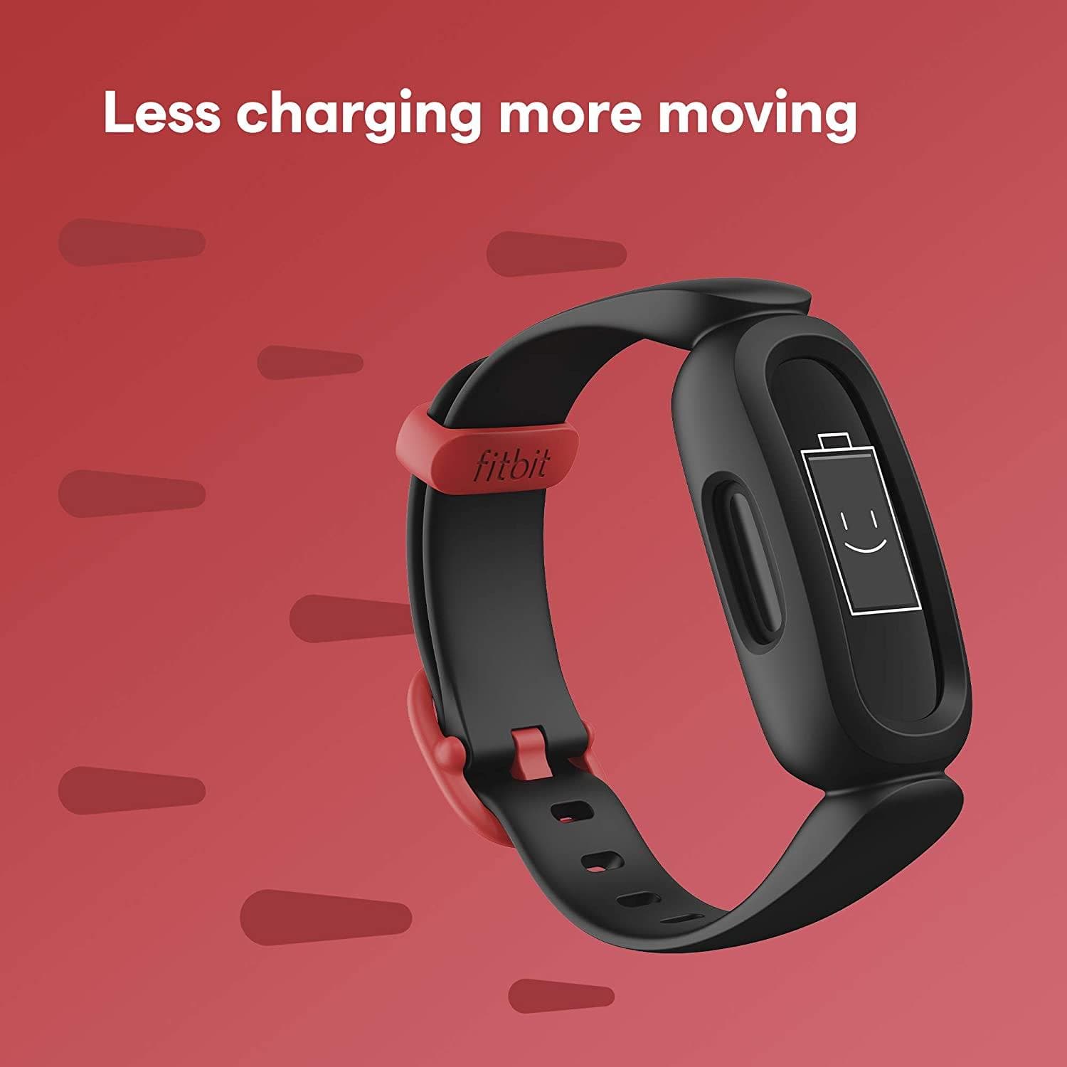 Buy Fitbit,Fitbit Ace 3 Kids Activity Tracker - Black / Red - Gadcet.com | UK | London | Scotland | Wales| Ireland | Near Me | Cheap | Pay In 3 | Electronics