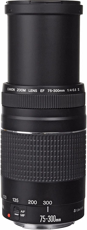 Canon,Canon EF 75-300mm f/4-5.6 III Telephoto Zoom Lens for Canon SLR Cameras - Gadcet.com