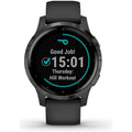 Garmin Vívoactive 4S , Smaller-Sized GPS Smartwatch, Features Music, Body Energy Monitoring, Animated Workouts, Pulse Ox Sensors -  Black - Gadcet.com