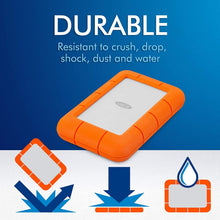LaCie Rugged Mini , 1TB , 2.5", Portable External Hard Drive , for PC and Mac - Gadcet.com