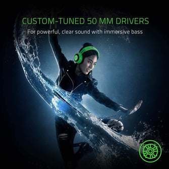 Buy Razer,Razer Kraken Tournament Edition -Wired Gaming Headset with USB Audio Controller - Green - Gadcet.com | UK | London | Scotland | Wales| Ireland | Near Me | Cheap | Pay In 3 | Headphones