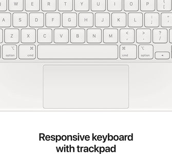 Apple Magic Keyboard (for iPad Pro 11-inch - 3rd generation and iPad Air - 4th generation) - White - Gadcet.com