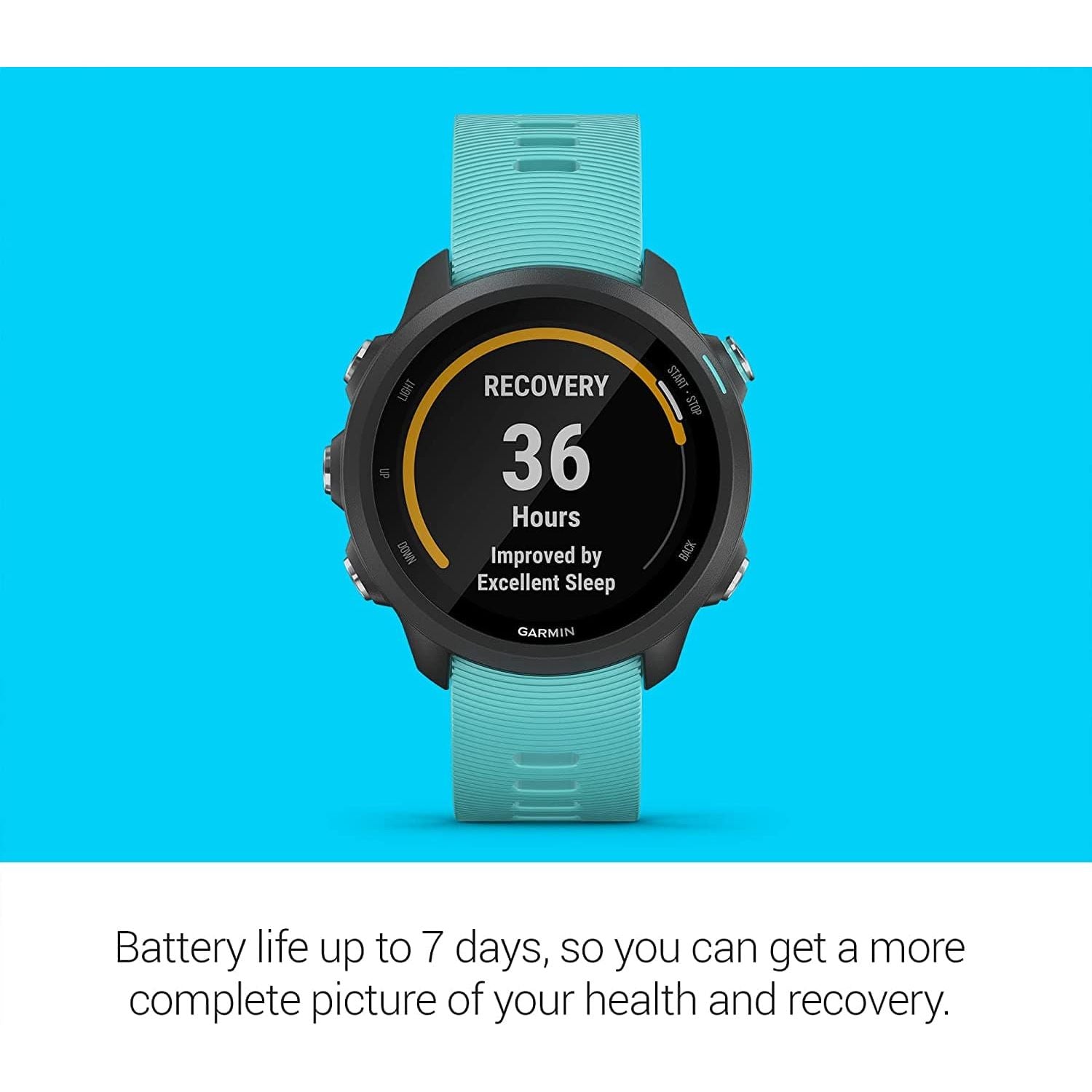 Garmin Forerunner 245 Music, GPS Running Smartwatch with Music and Advanced Dynamics, Aqua - Gadcet.com