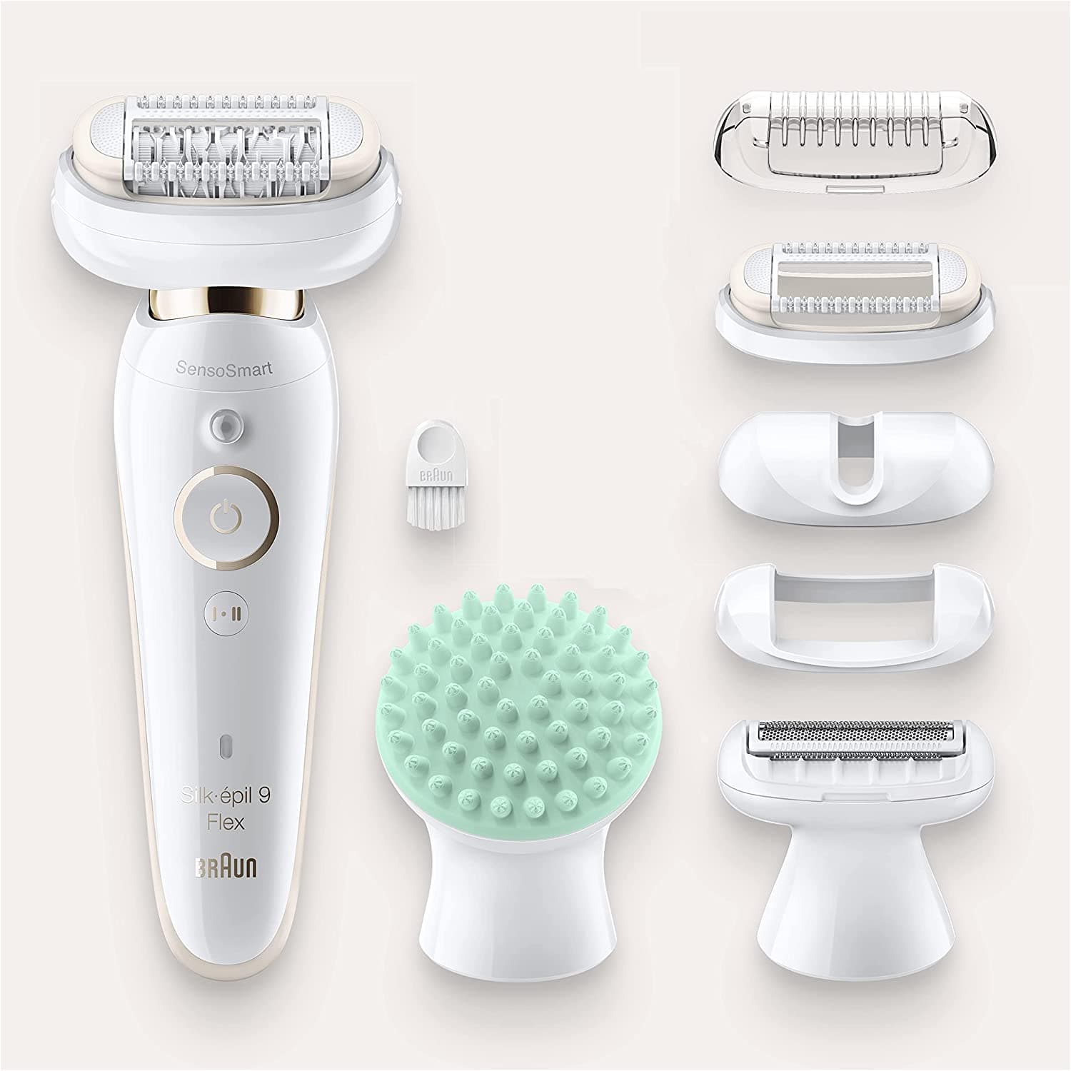 Buy Braun,Braun Silk-épil 9 Flex Epilator, Flexible Head for Easier Hair Removal with Ladies Electric Shaver & Trimmer, Gifts for Women, UK 2 Pin Plug, 9-020, White/Gold - Gadcet.com | UK | London | Scotland | Wales| Ireland | Near Me | Cheap | Pay In 3 | Epilators