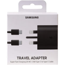 Samsung Original 25W Fast Charging USB-C Mobile Phone Charger, Compatible with Galaxy Smartphones and Other USB Type C Devices - Black