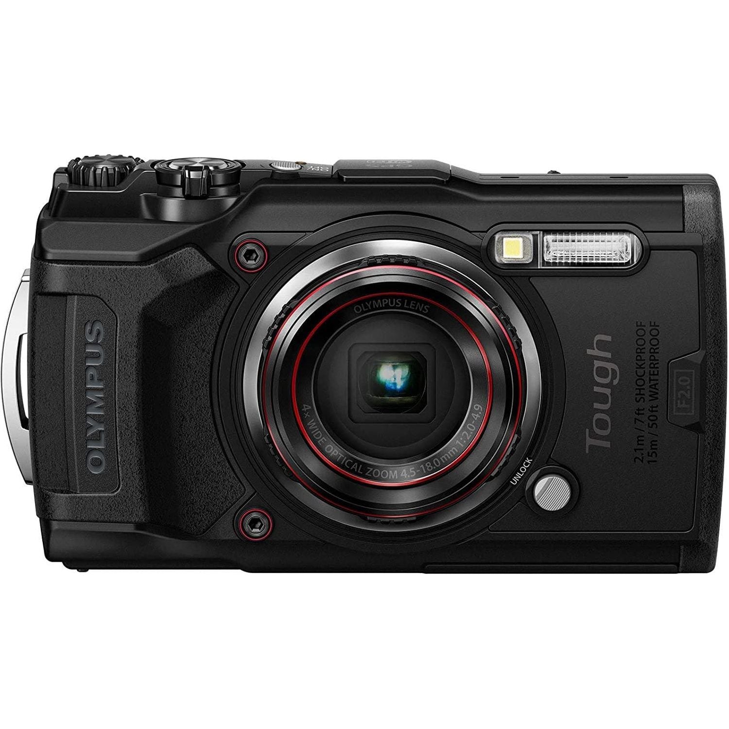 Buy OLYMPUS,OLYMPUS Tough TG-6 Waterproof Camera, Black - Gadcet.com | UK | London | Scotland | Wales| Ireland | Near Me | Cheap | Pay In 3 | Cameras