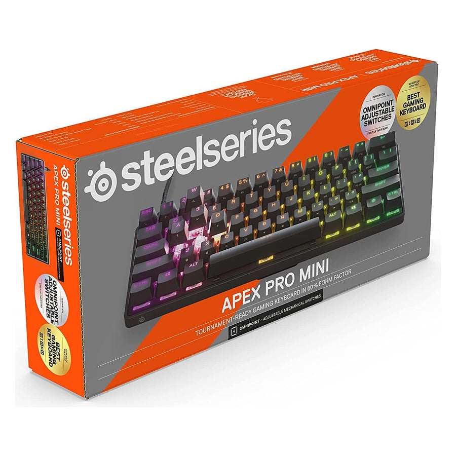 SteelSeries APEX Pro Mini Wireless Mechanical Gaming Keyboard 