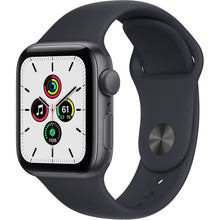 Buy Apple,Apple Watch SE GPS, 40mm Space Grey Aluminium Case with Midnight Sport Band - Regular - Gadcet.com | UK | London | Scotland | Wales| Ireland | Near Me | Cheap | Pay In 3 | Watches