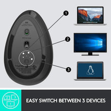 Buy Logitech,Logitech MX Vertical Ergonomic Wireless Mouse, Multi-Device, Bluetooth or 2.4GHz Wireless with USB Unifying Receiver, 4000 DPI Optical Tracking, 4 Buttons, Fast Charging, Laptop/PC/Mac/iPad OS- Black - Gadcet.com | UK | London | Scotland | Wales| Ireland | Near Me | Cheap | Pay In 3 | Computers