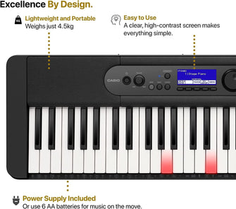 Buy Casio,Casio LK-S450 Electronic Keyboard with Touch Sensitive, Lighted Keys, - Gadcet.com | UK | London | Scotland | Wales| Ireland | Near Me | Cheap | Pay In 3 | Pianos