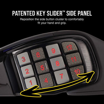 Buy Corsair,Corsair Scimitar RGB Elite, MOBA/MMO Gaming Mouse, Black, Backlit RGB LED, 18000 DPI, Optical - Gadcet.com | UK | London | Scotland | Wales| Ireland | Near Me | Cheap | Pay In 3 | Computers