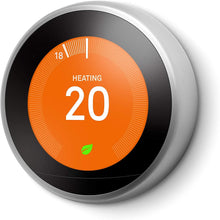 Buy Google,Google Nest Learning Thermostat 3rd Generation, Stainless Steel - Smart Thermostat - A Brighter Way To Save Energy - Gadcet.com | UK | London | Scotland | Wales| Ireland | Near Me | Cheap | Pay In 3 | Thermostats
