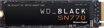 Buy WD,WD_BLACK SN770 500GB M.2 2280 PCIe Gen4 NVMe Gaming SSD up to 5000 MB/s - Gadcet.com | UK | London | Scotland | Wales| Ireland | Near Me | Cheap | Pay In 3 | Hard Drives