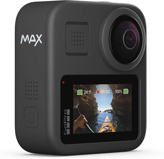 Buy GoPro,GoPro Max - Waterproof 360 Digital Action Camera with Unbreakable Stabilisation, Touch Screen and Voice Control - Live HD Streaming, Black - Gadcet.com | UK | London | Scotland | Wales| Ireland | Near Me | Cheap | Pay In 3 | Cameras