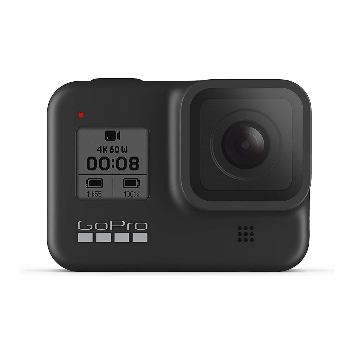 GoPro HERO8 Black - Waterproof 4K Digital Action Camera with Hypersmooth Stabilisation, Touch Screen and Voice Control - Live HD Streaming