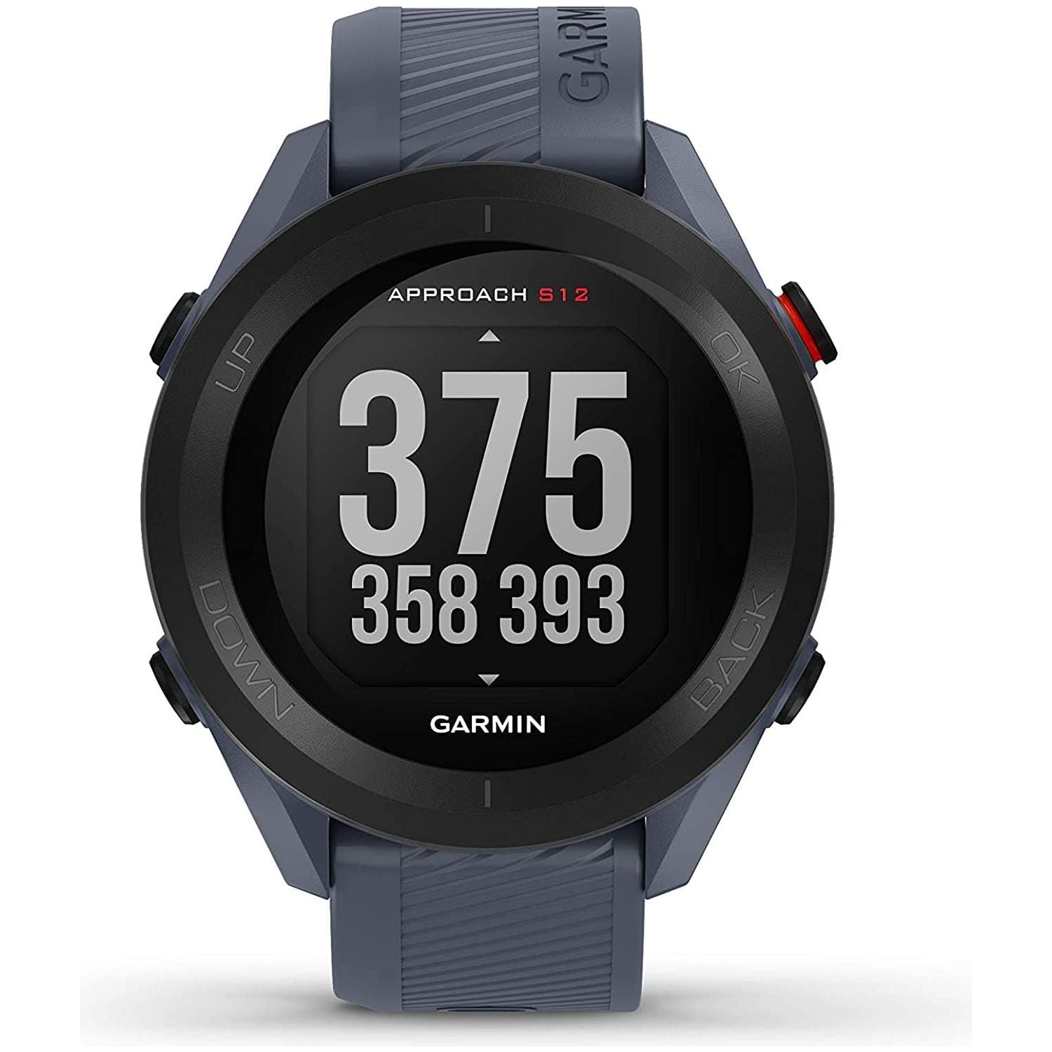 Garmin,Garmin Approach S12 GPS Golf Watch - Granite Blue - Gadcet.com