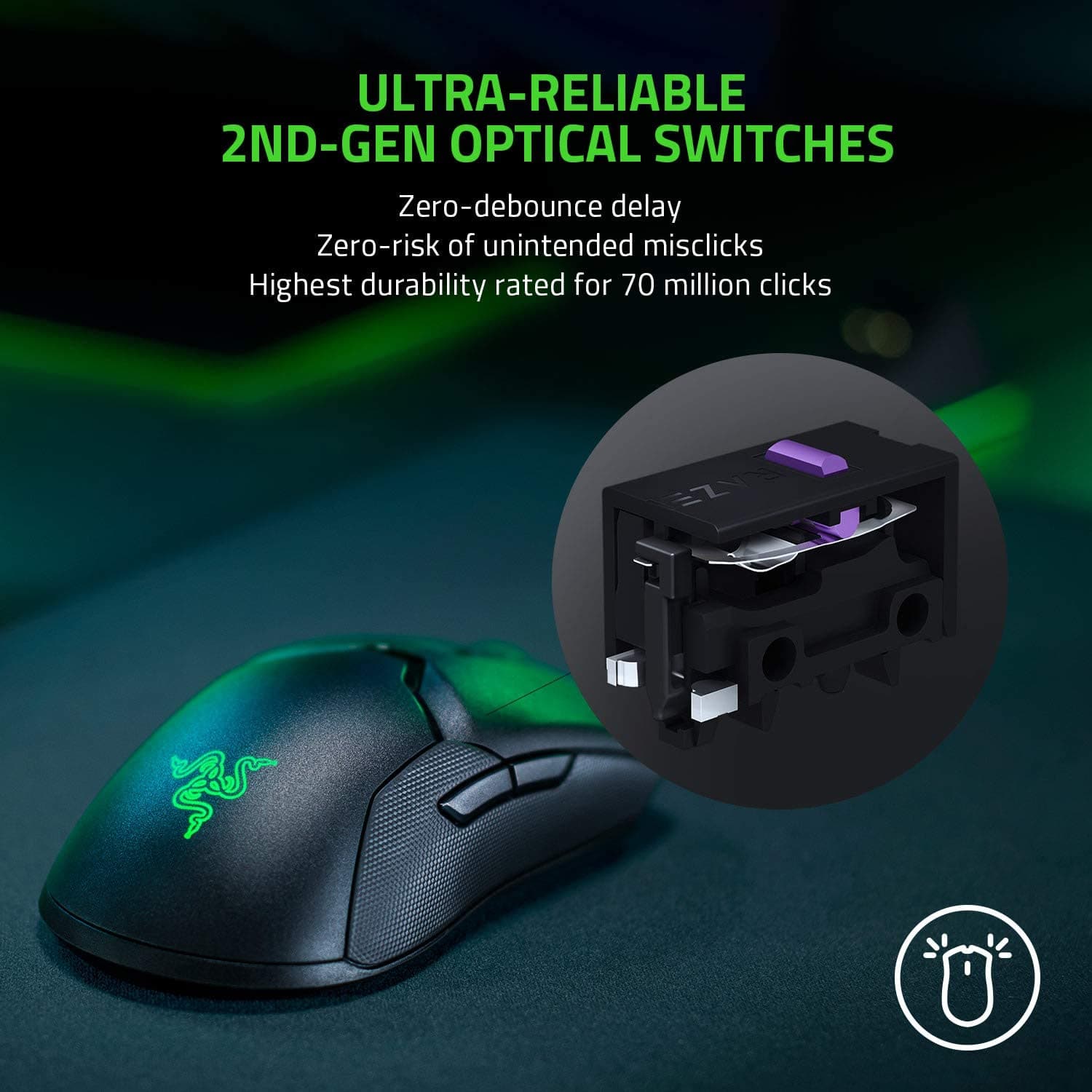 Razer Viper Ultimate - Wireless Gaming Mouse with Dock Station Black - Gadcet.com