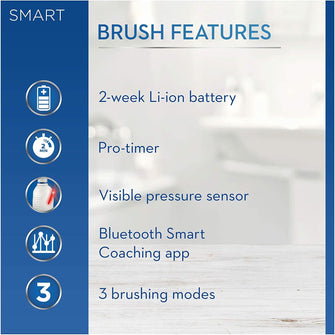 Oral-B Smart 4 4000 3D White Electric Toothbrush Rechargeable - Pink
