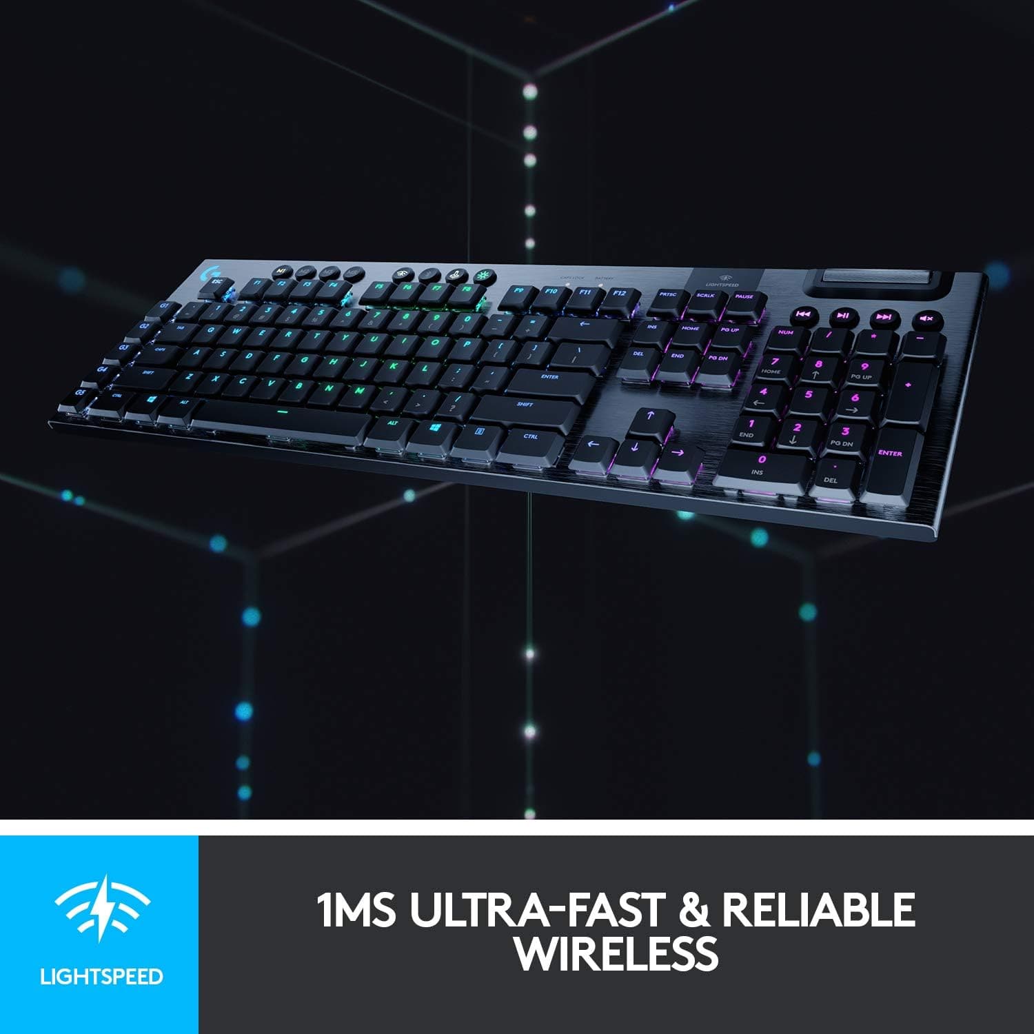 Logitech G915 Wireless Gaming Keyboard [Black] - 6