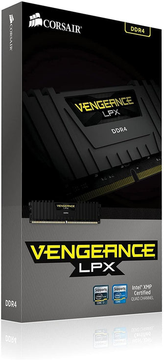 Buy Corsair,Corsair CMK16GX4M1A2400C14 Vengeance LPX 16 GB (1 x 16 GB) DDR4 2400 MHz C14 XMP 2.0 High Performance Desktop Memory, Black - Gadcet.com | UK | London | Scotland | Wales| Ireland | Near Me | Cheap | Pay In 3 | Memory