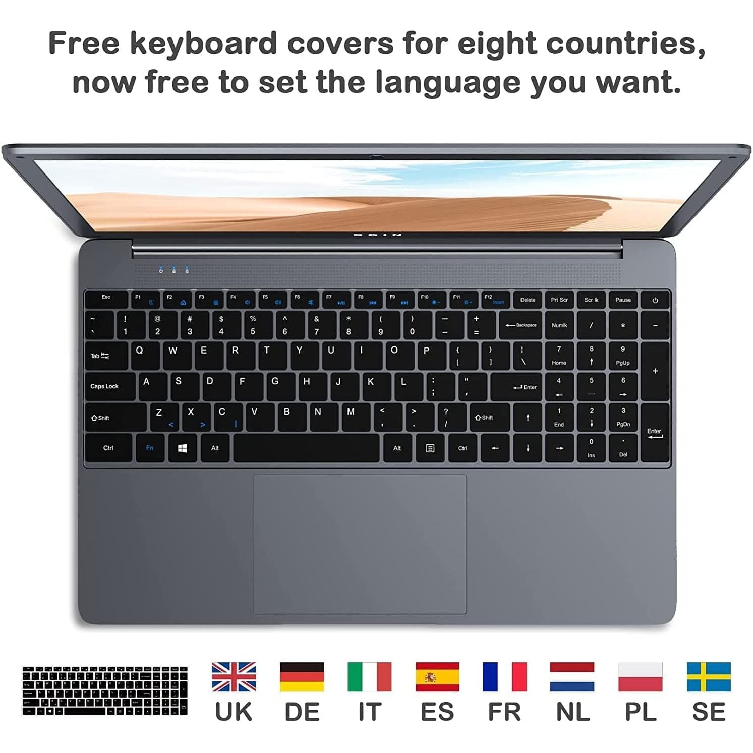 SGIN,SGIN Laptop 15.6-inch 12GB DDR4 512GB ROM SSD, Windows 11, Up to 2.8Ghz, Intel Celeron N4500, Full HD 1920x1080 IPS Display with Laptop Computer - Gadcet.com