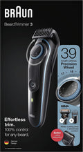 Braun,Braun Beard Trimmer Series 3 & Hair Clippers with Gillette Fusion5 ProGlide Razor, 39 Length Settings, BT3240, Black/Blue - Gadcet.com