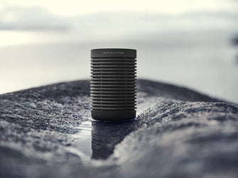 Bang & Olufsen,Bang & Olufsen Beosound Explore - Wireless Portable Bluetooth Speaker with USB-C Charging Cable, IP67 Dustproof and Waterproof Speaker  - Black Anthracite - Gadcet.com