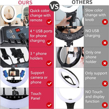 Buy EOTO LIGHT,21 inch LED Ring Light with Tripod Stand, Large Selfie Ring Light with Touch Panel for YouTube Vlog Video Shooting, Makeup Studio Portrait with Carrying Bag and Remote Controller, CRI>97 - Gadcet UK | UK | London | Scotland | Wales| Near Me | Cheap | Pay In 3 | Tripod