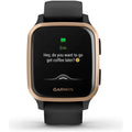 Buy Garmin,Garmin Venu Sq Music Amazon Exclusive GPS Smartwatch with All-day Health Monitoring and Fitness Features, Built-in Sports Apps and More, Black with Rose Gold Bezel - Gadcet.com | UK | London | Scotland | Wales| Ireland | Near Me | Cheap | Pay In 3 | Watches