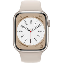 Apple,Apple Watch Series 8 GPS 45mm Starlight Alu Case/Starlight Sport Band - MNP23B/A - Gadcet.com