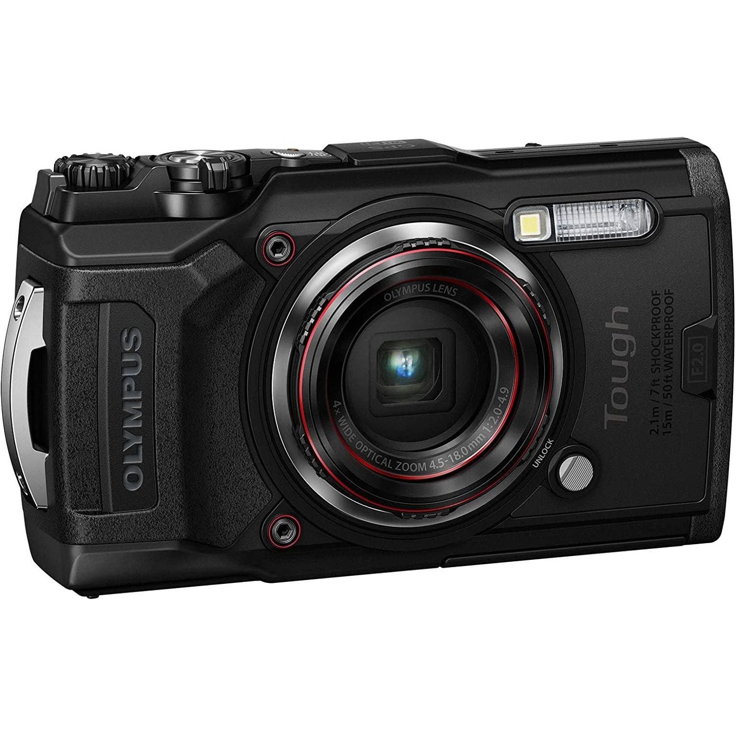 Buy OLYMPUS,OLYMPUS Tough TG-6 Waterproof Camera, Black - Gadcet.com | UK | London | Scotland | Wales| Ireland | Near Me | Cheap | Pay In 3 | Cameras