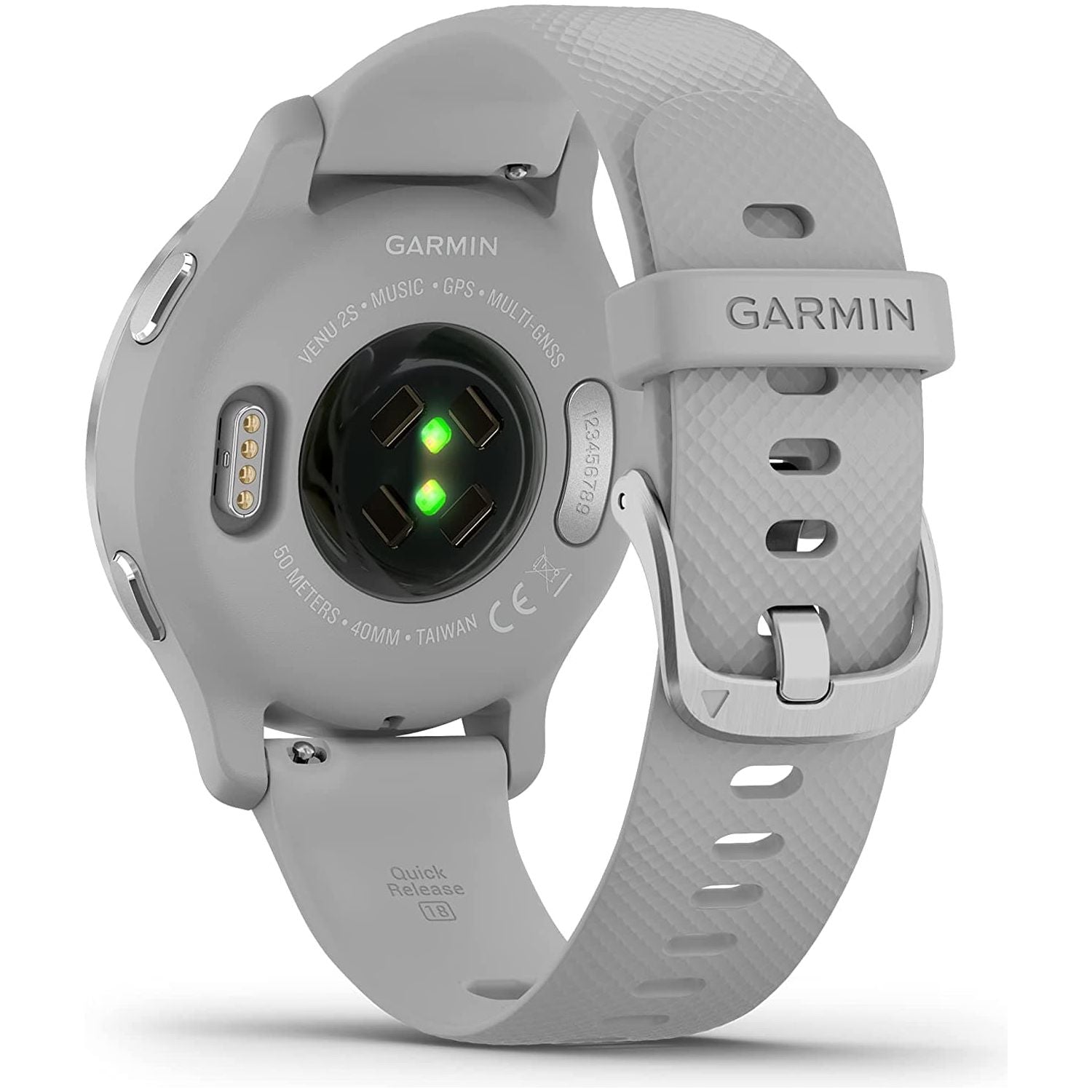 Buy Garmin,Garmin Venu 2S Smaller-sized GPS smartwatch with all-day health monitoring, Silver Bezel with Mist Grey Case and Silicone Band - Gadcet.com | UK | London | Scotland | Wales| Ireland | Near Me | Cheap | Pay In 3 | Watches