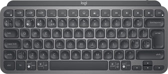 Buy Logitech,Logitech MX Keys Mini Minimalist Wireless Illuminated Keyboard, Compact, Bluetooth, Backlit, USB-C, Compatible with Apple macOS, iOS, Windows, Linux, Android, Metal Build - Graphite - Gadcet.com | UK | London | Scotland | Wales| Ireland | Near Me | Cheap | Pay In 3 | Hardware
