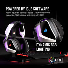 Corsair,Corsair VOID ELITE RGB Gaming Headset (7.1 Surround Sound) - White - Gadcet.com