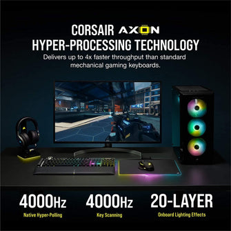 Buy Corsair,Corsair K100 RGB MX Speed Mechanical Gaming Keyboard - Gadcet.com | UK | London | Scotland | Wales| Ireland | Near Me | Cheap | Pay In 3 | Keyboards